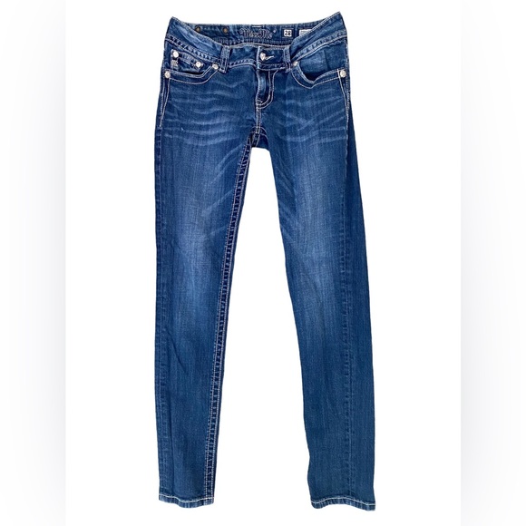 MISS ME Rhinestones Jeans - Picture 4 of 8